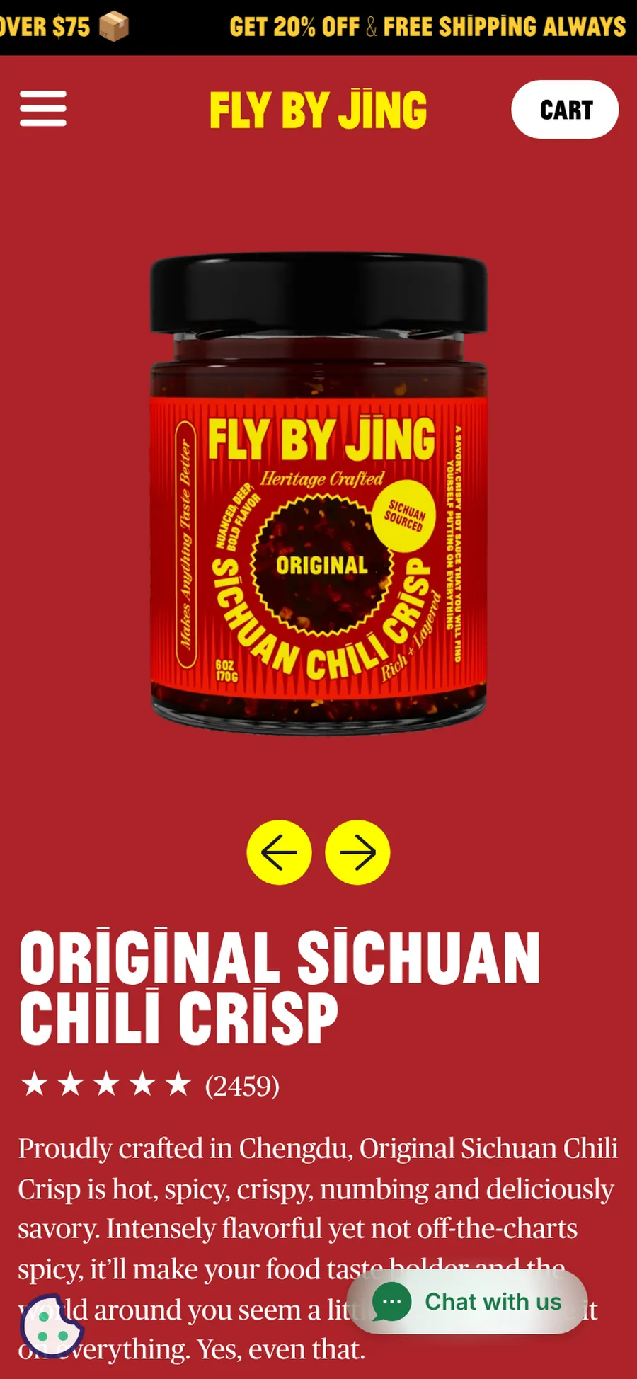 Fly By Jing before the rebuild